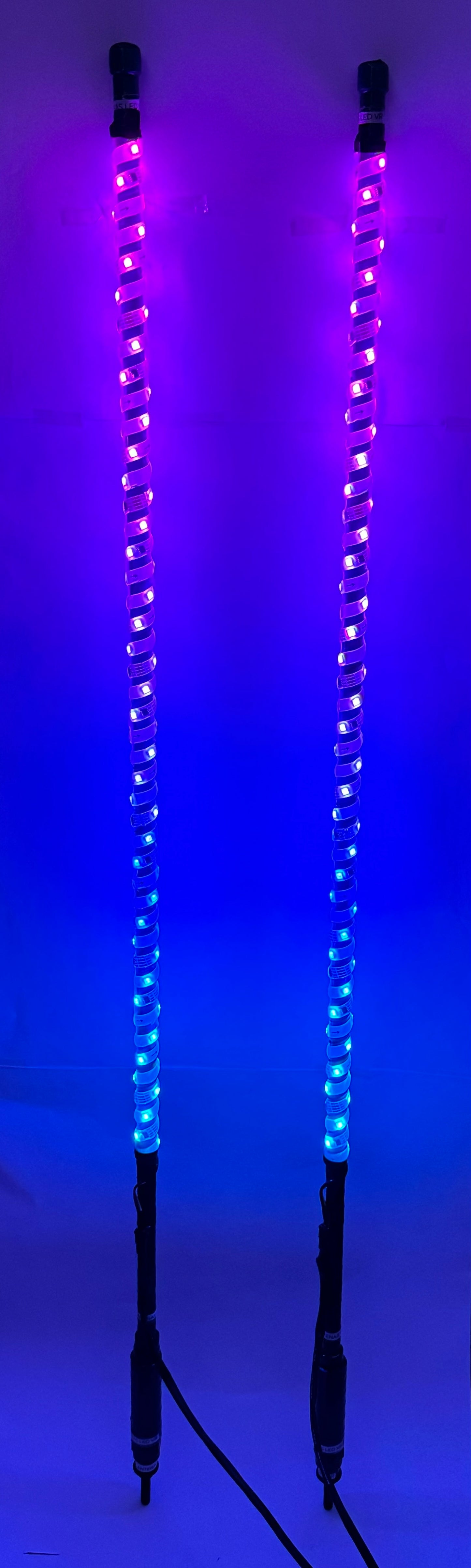 🔥🚨PROMOCION 🚨🔥Par de Antenas led💎DIAMOND💎 1.20M
