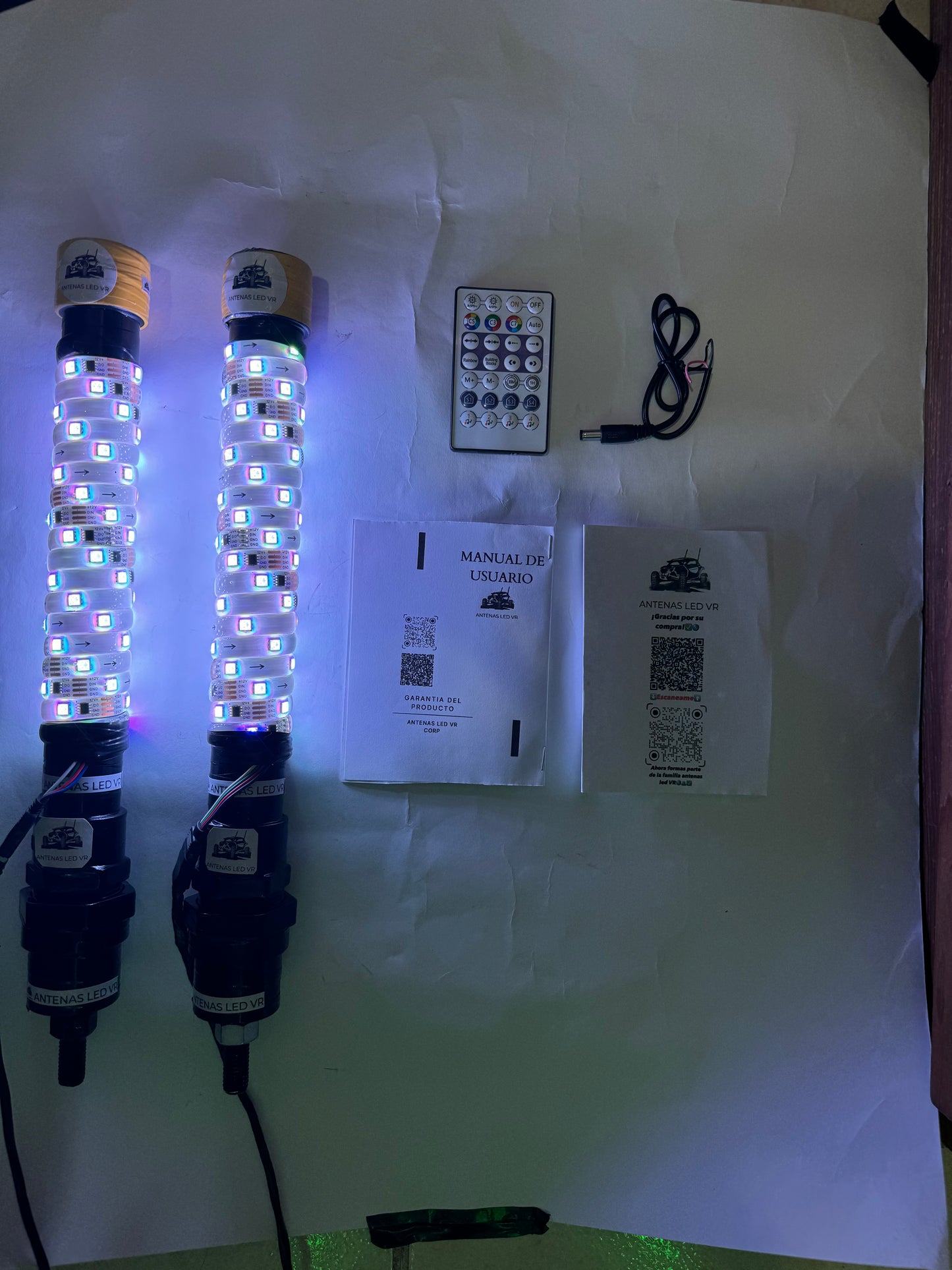 🚨🔥PROMOCION🔥🚨💣Antenas led BAZOOKA 30 cm💣