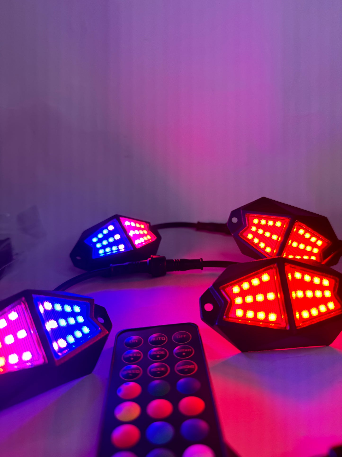 ✅Rocklights 4 modulos led con chip✅