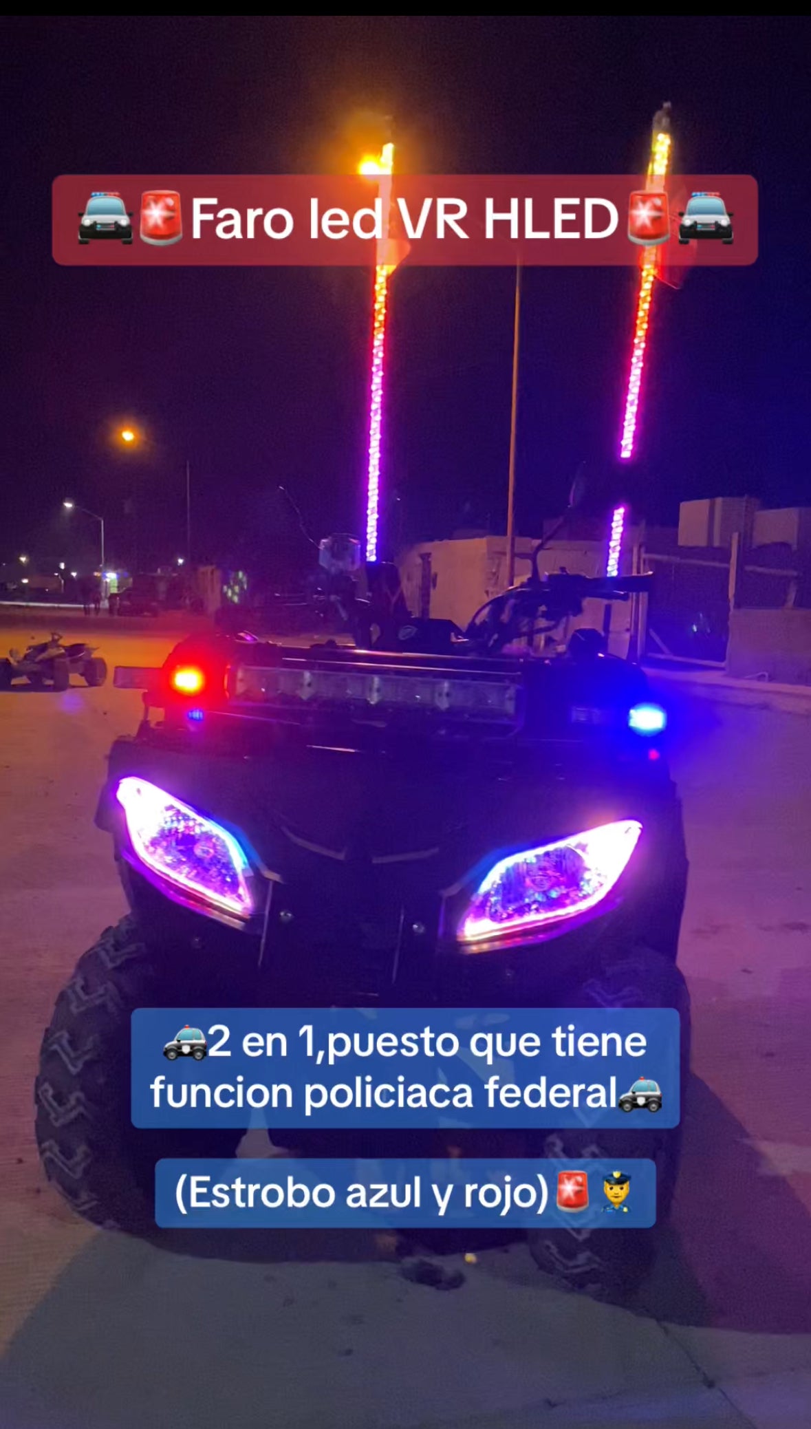 🚔🚨Faro led VR HLED🚔🚨